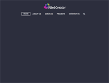 Tablet Screenshot of bestwebcreator.com